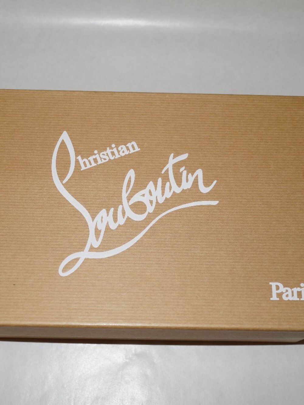 Christian Louboutin Empty Shoe Box + Dust Bag